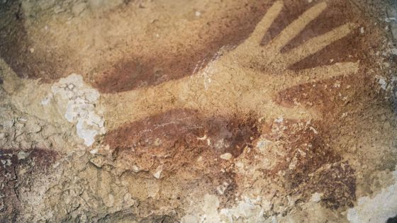 Arte rupestre pionero en Indonesia