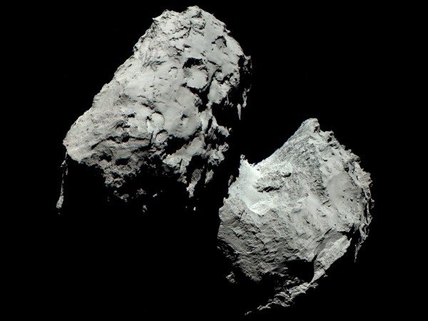 ‘Dinosaur eggs’ spotted on Rosetta’s comet