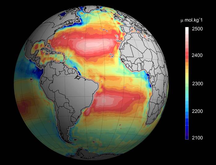 Ozeanoen azidotasuna satelite bidez neurtu dute