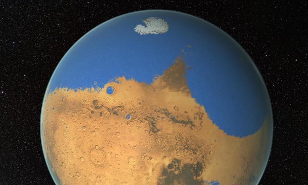 Nasa finds evidence of a vast ancient ocean on Mars