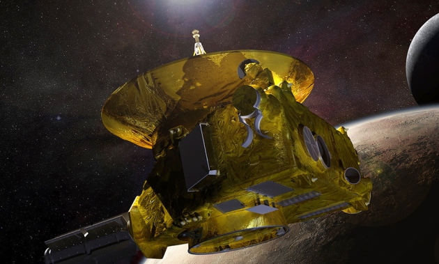 Pluto-bound craft hunts for hazardous moons