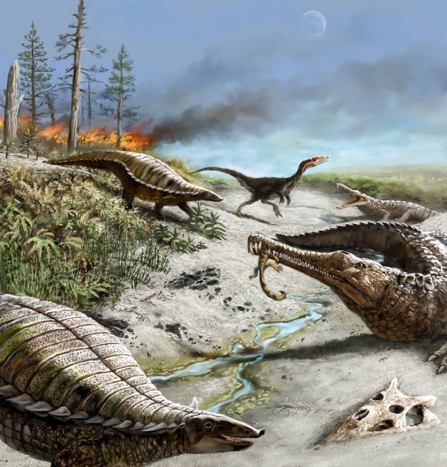 Extreme climate change slowed dinosaurs’ rise