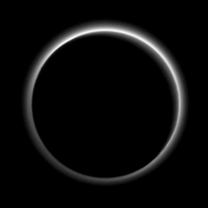 Pluto’s Atmosphere Is Thinner Than Expected, but Still Looks Hazy