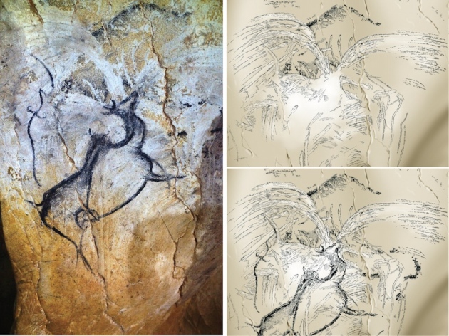 ‘Cave of forgotten dreams’ may hold earliest painting of volcanic eruption