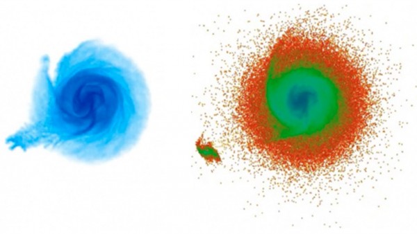 Rogue dwarf galaxy left ripples in Milky Way