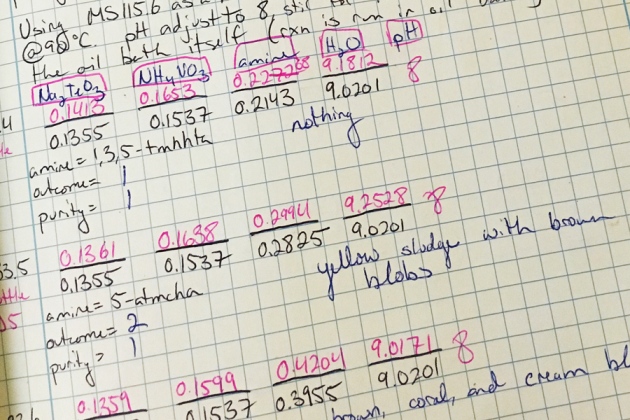 Computer gleans chemical insight from lab notebook failures