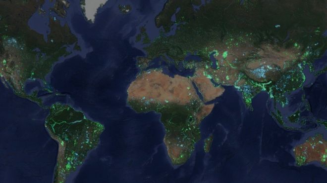 Los impactantes mapas del agua que hemos hecho desaparecer del planeta (y que la naturaleza se empeña en recuperar)