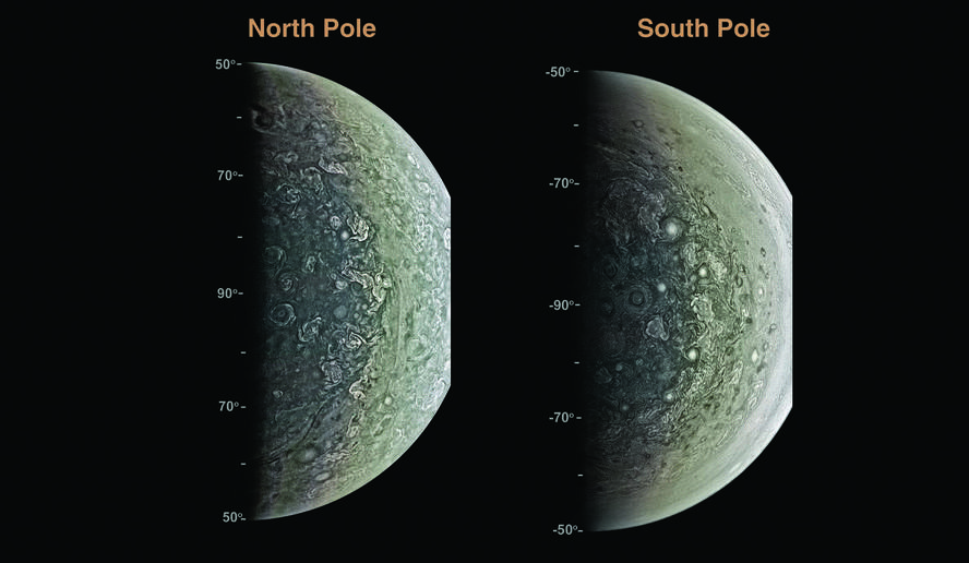 [:eu]Juno misioak zikloiak eta magnetismo masiboa aurkitu ditu Jupiterren[:]