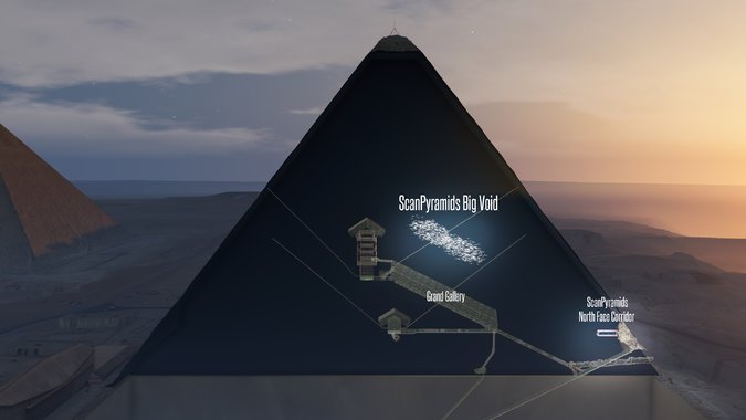 [:es]Inside Giza’s Great Pyramid, Scientists Discover a Void[:]