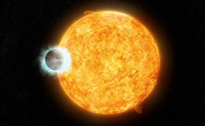 [:es]La NASA encuentra un exoplaneta cuya atmósfera “jamás habíamos” visto antes[:]