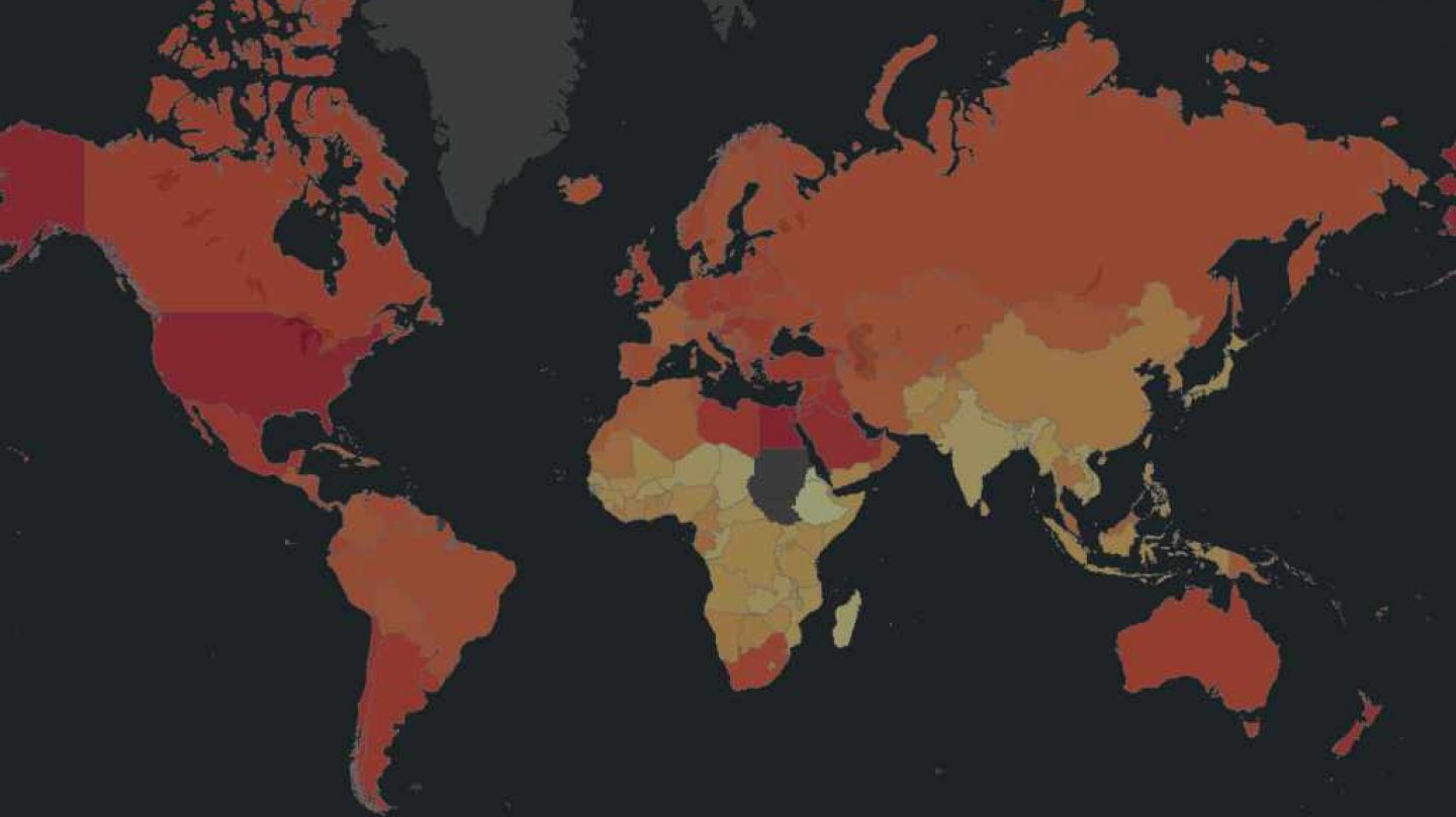 [:es]Mapamundi de la obesidad: así es el índice de masa corporal medio en cada país[:]