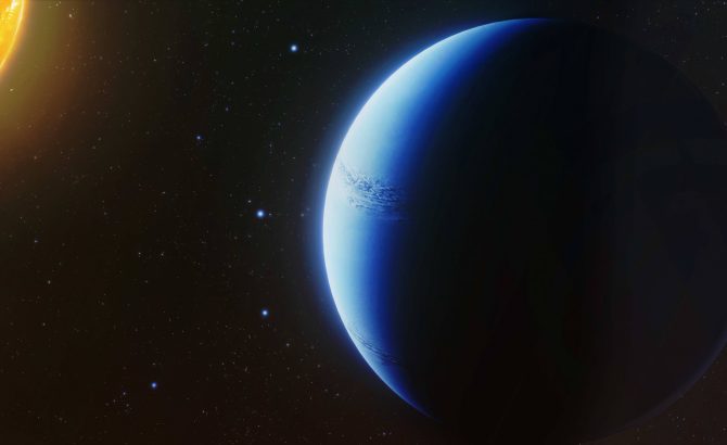 [:es]Astrónomos descubren un planeta fuera del sistema solar libre de nubes[:]