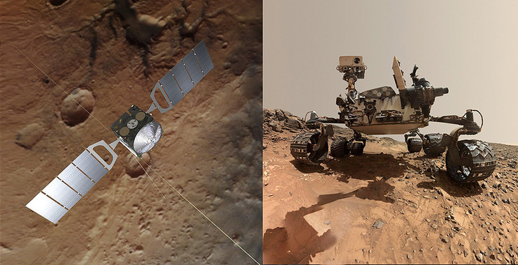 [:es]La sonda Mars Express confirma un pico de metano medido por Curiosity[:]