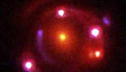 [:es]Astronomically Rare ‘Double Lens’ Yields Best Single System Measurement Of Cosmic Expansion [:]