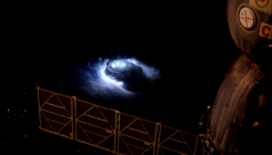 [:es]La estación espacial internacional capta destellos de rayos gamma y ‘elfos’[:]