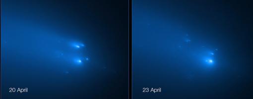 [:es]La nave que viaja al Sol atraviesa la cola de un cometa[:]