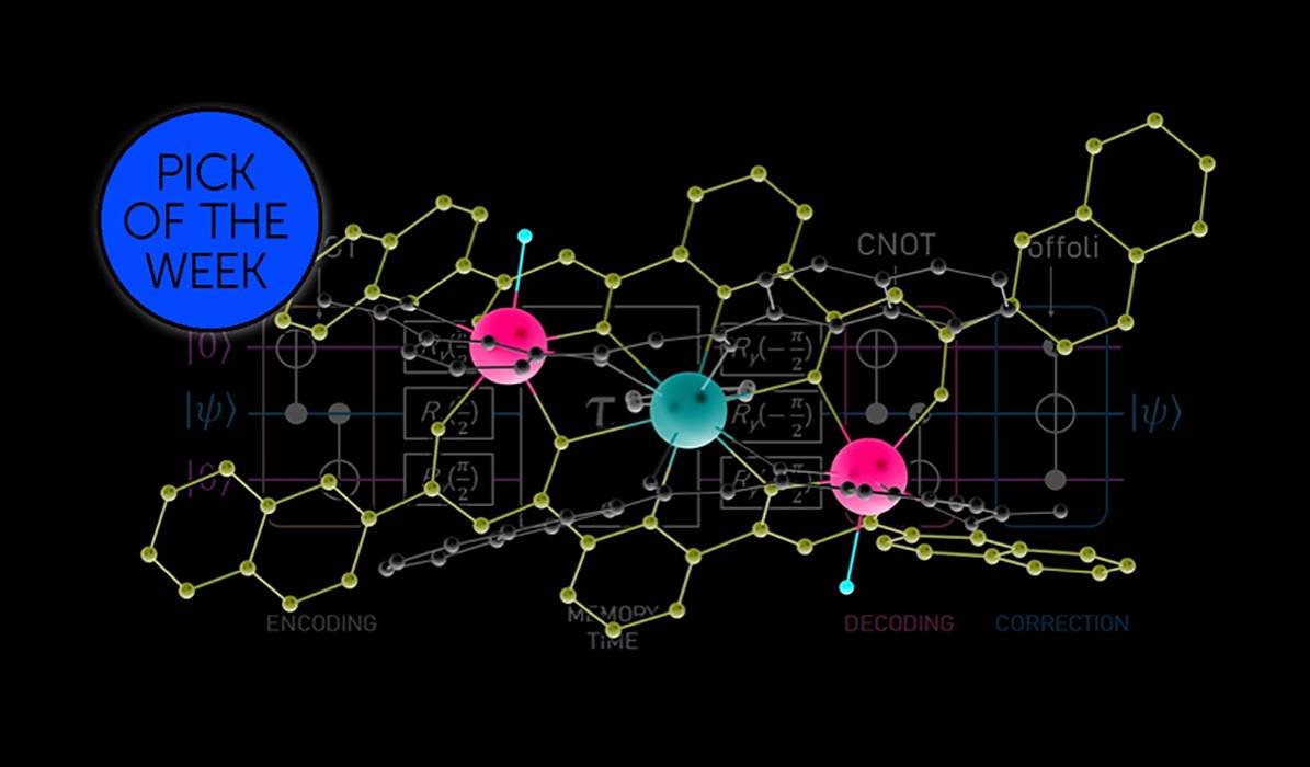 [:es]Una molécula ejecuta un código cuántico de corrección de errores[:]