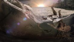 [:es]Hallan la ‘huella’ del megatsunami que siguió al asteroide de los dinosaurios[:]