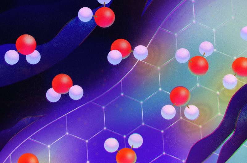 [:es]’Quantum friction’ slows water flow through carbon nanotubes, resolving long-standing fluid dynamics mystery[:]