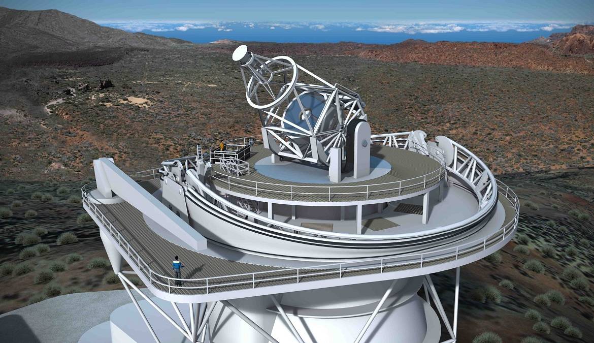 [:es]El mayor telescopio solar europeo estará en Canarias[:]