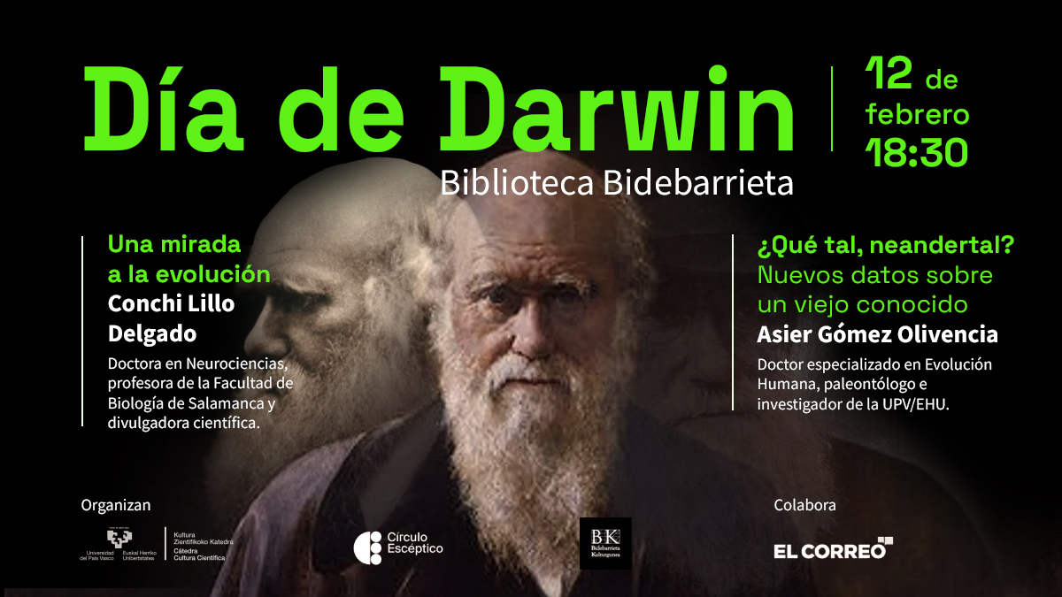 Los últimos hallazgos sobre los neandertales y la evolución en el sistema visual de los seres vivos en el Día de Darwin