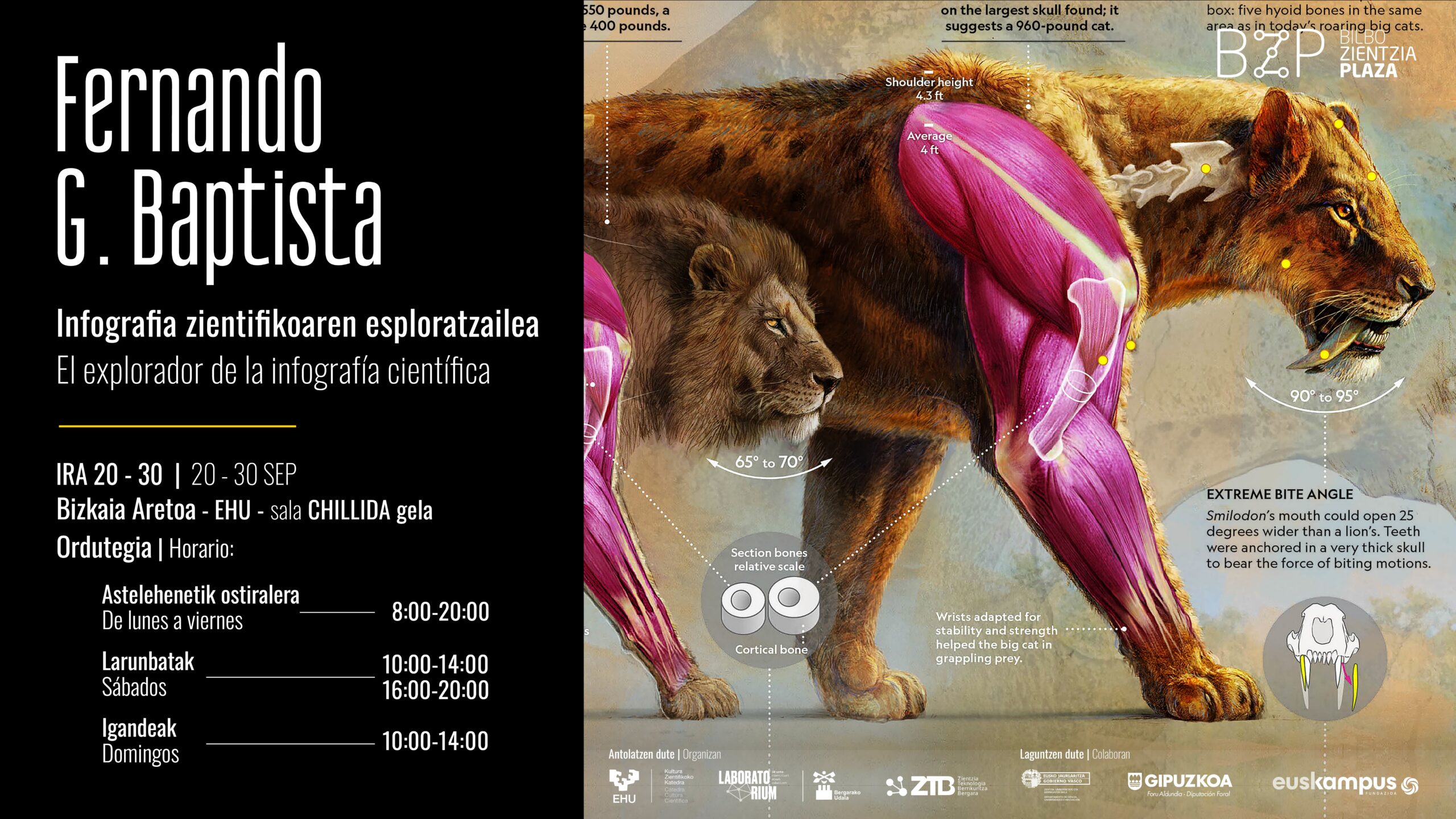 Exposición | Fernando G. Baptista. El explorador de la infografía científica