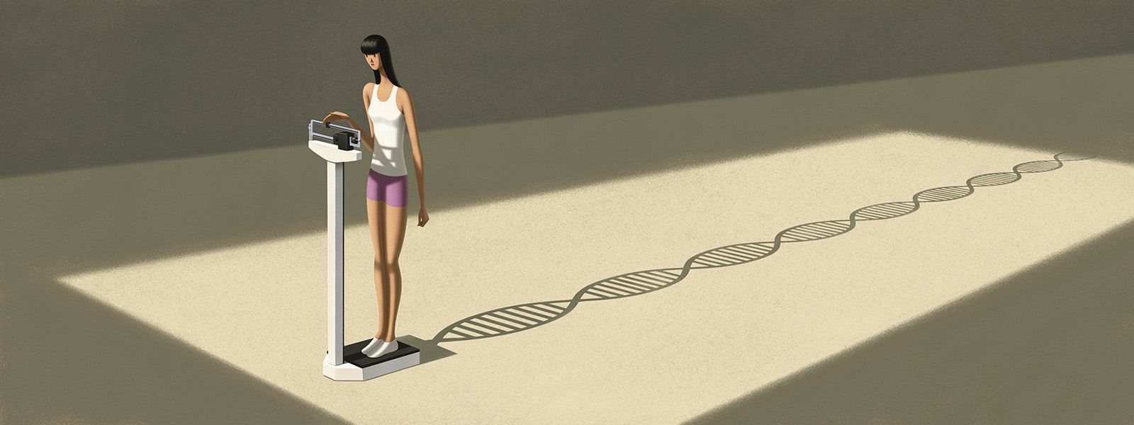 El otro extremo del espectro del peso: personas muy delgadas