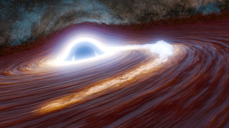 Largest observed flare from a black hole unleashes the light of 10 trillion suns