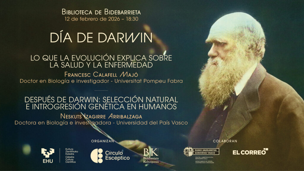 El papel de la genética en la salud y en la adaptación humana centra el Día de Darwin 2026